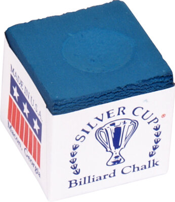 Silver Cup Billard Kreide blau 12 Stk.