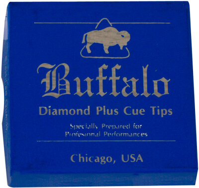 Buffalo Diamond Queue Tip 9mm 50 Stk.