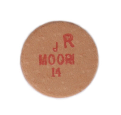 Moori Jewel Cuetip 14mm H Red