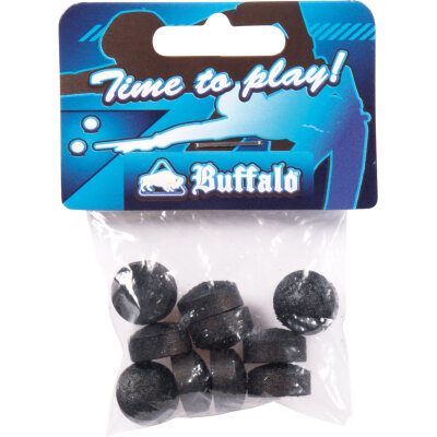 Buffalo Queue Tips 12mm/10 Stk.