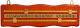 Snooker Anzeiger für 2 Personen  41x12 cm