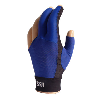 IBS Billard Handschuh mesh blue 1-size