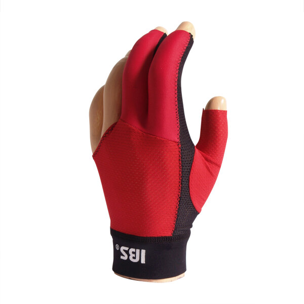 IBS Billard Handschuh mesh red 1-size