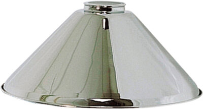 Lampenschirm 37 cm Chrom