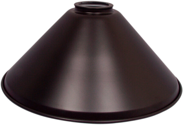 Lampenschirm 37 cm schwarz