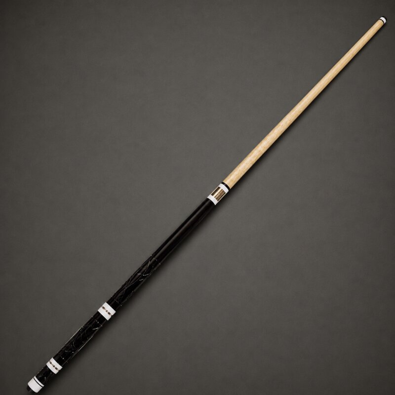 4-tlg. Hartholz Poolcue Engraved