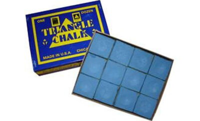 Triangle Chalk Billardkreide 12 Stück blau
