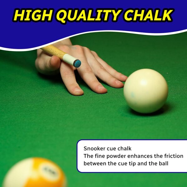 Triangle Chalk Snookerkreide 12 Stück grün